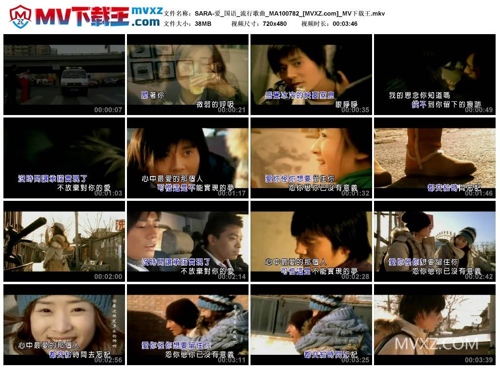 SARA-爱_国语_流行歌曲_MA100782